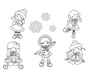 Stickserie - Schneegetobe